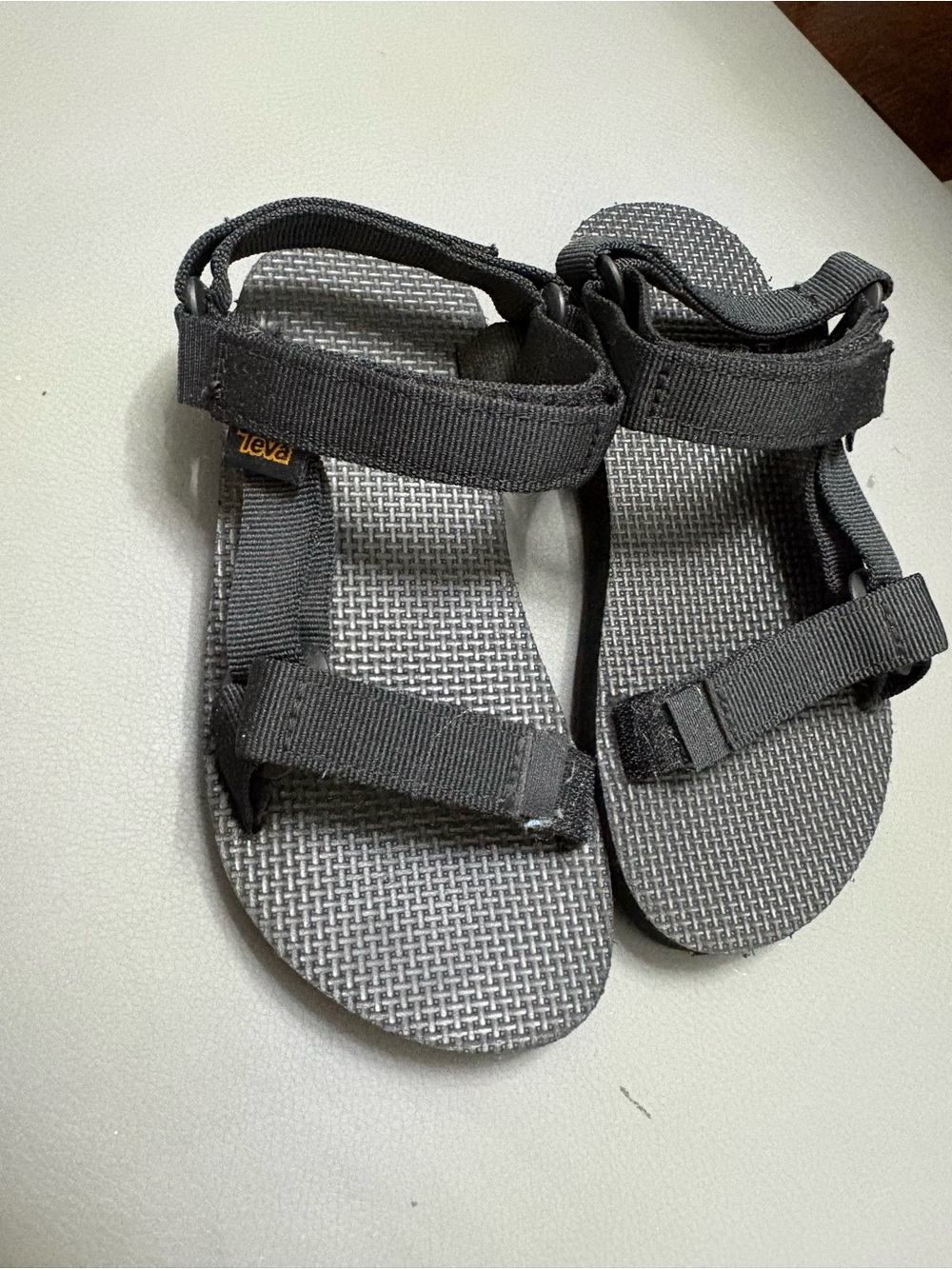 Teva Black Webbing Sport Sandals